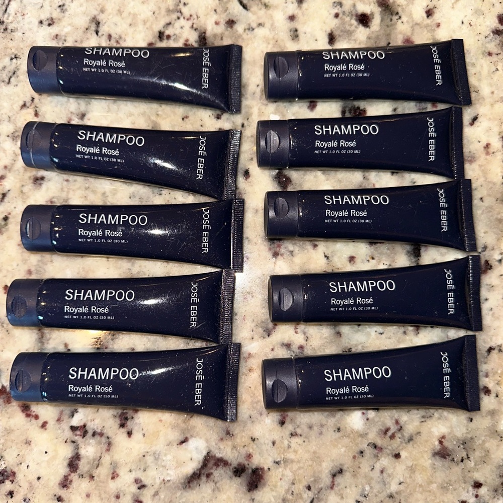 Jose Eber Travel Shampoo. 1 oz each